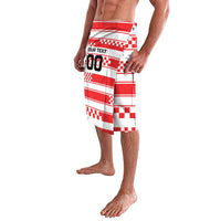 Custom World Football Croatia 2026 Lavalava Vatreni Hrabar Broj - Wonder Print Shop