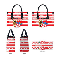 World Football Croatia 2026 Leather Bag Vatreni Hrabar Broj - Wonder Print Shop
