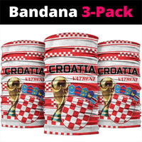 World Football Croatia 2026 Neck Gaiter Vatreni Hrabar Broj - Wonder Print Shop