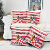 World Football Croatia 2026 Pillow Cover Vatreni Hrabar Broj - Wonder Print Shop