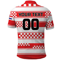 Custom World Football Croatia 2026 Polo Shirt Vatreni Hrabar Broj - Wonder Print Shop