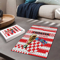 World Football Croatia 2026 Puzzle Vatreni Hrabar Broj - Wonder Print Shop