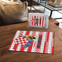 World Football Croatia 2026 Puzzle Vatreni Hrabar Broj - Wonder Print Shop