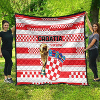 World Football Croatia 2026 Quilt Vatreni Hrabar Broj - Wonder Print Shop
