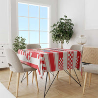 World Football Croatia 2026 Tablecloth Vatreni Hrabar Broj - Wonder Print Shop