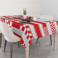 World Football Croatia 2026 Tablecloth Vatreni Hrabar Broj - Wonder Print Shop