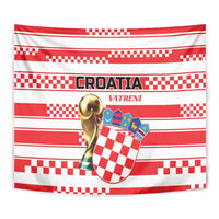 World Football Croatia 2026 Tapestry Vatreni Hrabar Broj - Wonder Print Shop