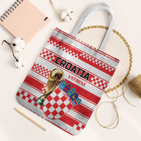 World Football Croatia 2026 Tote Bag Vatreni Hrabar Broj - Wonder Print Shop