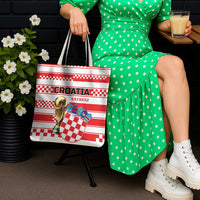 World Football Croatia 2026 Tote Bag Vatreni Hrabar Broj - Wonder Print Shop