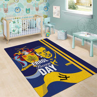 Barbados Errol Barrow Day Area Rug Barbadian Father of Independence