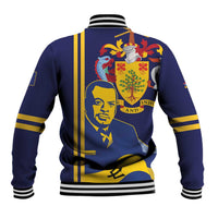 Barbados Errol Barrow Day Baseball Jacket Barbadian Father of Independence