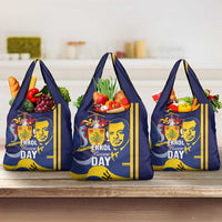 Barbados Errol Barrow Day Grocery Bag Barbadian Father of Independence