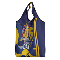 Barbados Errol Barrow Day Grocery Bag Barbadian Father of Independence