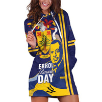 Barbados Errol Barrow Day Hoodie Dress Barbadian Father of Independence