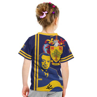 Barbados Errol Barrow Day Kid T Shirt Barbadian Father of Independence