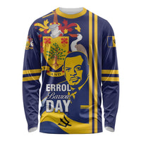 Barbados Errol Barrow Day Long Sleeve Shirt Barbadian Father of Independence