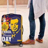 Barbados Errol Barrow Day Luggage Cover Barbadian Father of Independence
