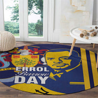 Barbados Errol Barrow Day Round Carpet Barbadian Father of Independence - Wonder Print Shop