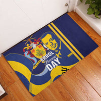 Barbados Errol Barrow Day Rubber Doormat Barbadian Father of Independence - Wonder Print Shop