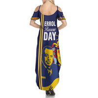 Barbados Errol Barrow Day Summer Maxi Dress Barbadian Father of Independence - Wonder Print Shop