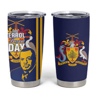 Barbados Errol Barrow Day Tumbler Cup Barbadian Father of Independence - Wonder Print Shop