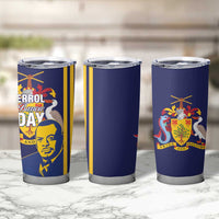 Barbados Errol Barrow Day Tumbler Cup Barbadian Father of Independence - Wonder Print Shop