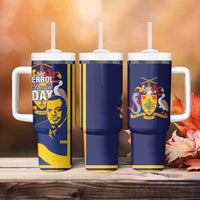 Barbados Errol Barrow Day Tumbler With Handle Barbadian Father of Independence - Wonder Print Shop