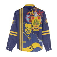 Barbados Errol Barrow Day Women Casual Shirt Barbadian Father of Independence - Wonder Print Shop