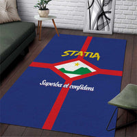 Statia Area Rug Sint Eustatius Coat Of Arms
