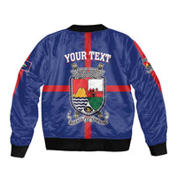Personalised Statia Bomber Jacket Sint Eustatius Coat Of Arms