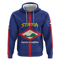 Personalised Statia Hoodie Sint Eustatius Coat Of Arms