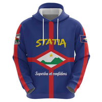 Personalised Statia Hoodie Sint Eustatius Coat Of Arms