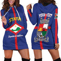 Personalised Statia Hoodie Dress Sint Eustatius Coat Of Arms