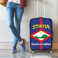 Statia Luggage Cover Sint Eustatius Coat Of Arms