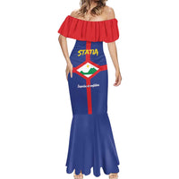 Personalised Statia Mermaid Dress Sint Eustatius Coat Of Arms