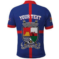 Personalised Statia Polo Shirt Sint Eustatius Coat Of Arms