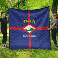 Statia Quilt Sint Eustatius Coat Of Arms - Wonder Print Shop