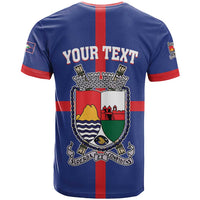 Personalised Statia T Shirt Sint Eustatius Coat Of Arms - Wonder Print Shop