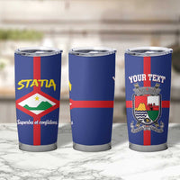 Personalised Statia Tumbler Cup Sint Eustatius Coat Of Arms - Wonder Print Shop