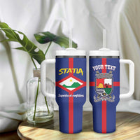 Personalised Statia Tumbler With Handle Sint Eustatius Coat Of Arms - Wonder Print Shop