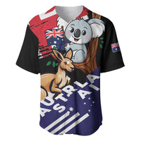 Personalised Australia Kangaroo Koala Together Baseball Jersey Special Edition