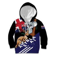 Personalised Australia Kangaroo Koala Together Kid Hoodie Special Edition