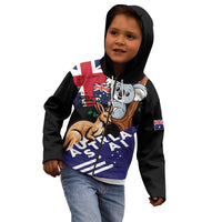 Personalised Australia Kangaroo Koala Together Kid Hoodie Special Edition