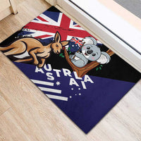 Australia Kangaroo Koala Together Rubber Doormat Special Edition - Wonder Print Shop