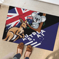 Australia Kangaroo Koala Together Rubber Doormat Special Edition - Wonder Print Shop