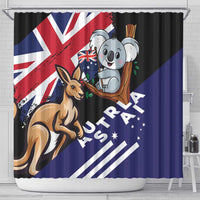 Australia Kangaroo Koala Together Shower Curtain Special Edition - Wonder Print Shop