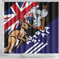 Australia Kangaroo Koala Together Shower Curtain Special Edition - Wonder Print Shop
