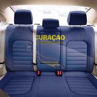 Curacao Football Back Car Seat Cover La Familia Azul Go Champion