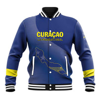 Custom Curacao Football Baseball Jacket La Familia Azul Go Champion