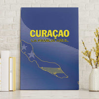 Curacao Football Canvas Wall Art La Familia Azul Go Champion